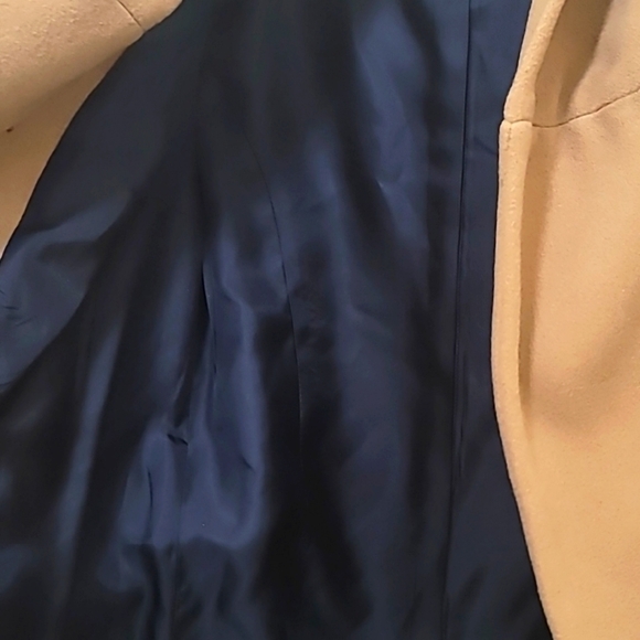 ZARA BASIC WOMEN'S WOOL HOODIE MID-LENGTH IN BROWN SIZE SMALL - Picture 10 of 14